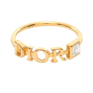 【二手】迪奧 (Dior) DIO(R)EVOLUTION 鍍金戒指 Dio(r)evolution 女士二手 B
