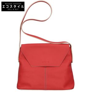 Loewe 皮革 Logo 翻蓋包（二手）- 成色極佳