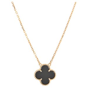【二手】梵克雅寶 (Van Cleef & Arpels) 復古 Alhambra 項鍊 VCARA45800 K18 黃金
