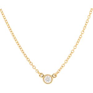 【二手】Tiffany & Co.) By the Yard 系列項鍊，18K 黃金