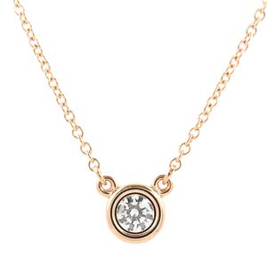 【二手】Tiffany & Co.) By the Yard 項鍊，18K 玫瑰金 (K18PG)