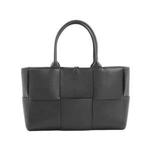 [Used] Bottega Veneta BOTTEGA VENETA Tote Small Tote Bag 652867 Embossed Leather Black