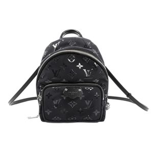 【สินค้ามือสอง】หลุยส์ วิตตอง LOUIS VUITTON กระเป๋าเป้ Palm Springs MINI M11780 ไนลอน สีดำ