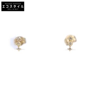 AHKAH [Excellent Condition] AK1644010400 Au750 D0.01 Engraved Sherry Diamond [Pre-owned]
