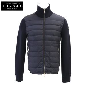 Moncler D20919412701 MAGLIONE TRICOT CARDIGAN Knit/Down Panel Jacket S [Used]