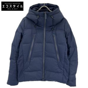 Descente [Mizusawa Down x EDIFICE Special Order] DOR-G9115 Navy All-Terrain Mountaineer Hooded Down Jacket M [Used]