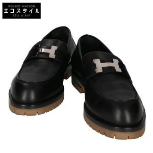 Hermes Faubourg Moccasin Shoes, Size 36 (Used), Excellent Condition