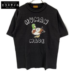 Human Made 2014 黑色迷彩圖案 T 卹，L 碼 [二手]