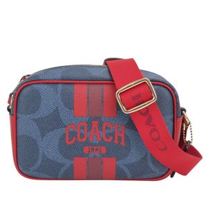 COACH 미니 제이미 카메라백 숄더백 PVC 레더 [중고]