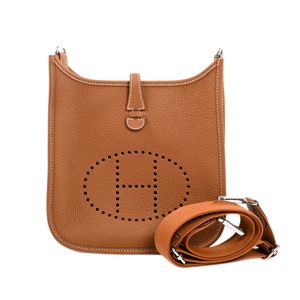 【未使用品】エルメスHERMES ショルダーバッグ エブリン3 23 トリヨンクレマンス ゴールド