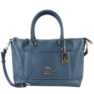 COACH 손가방 가죽 【중고】