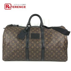 LOUIS VUITTONOL5101 Monogram 防水 Keepall Bandoulière 55 波士頓包
