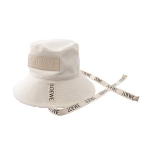 【二手】 LOEWE漁夫帽，棉質皮革，女款，二手