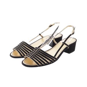 [Used] Chanel CHANEL Mules Coco Mark Suede Sandals Women's Used A