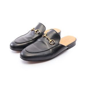 【중고】 Gucci 구찌 샌들 프린스타운 홀스빗 가죽 슬리퍼 여성용 Used B