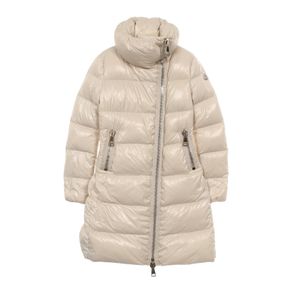 [Used] MONCLER JOINVILLE Down Jacket 4980005 Light Beige Nylon JOINVILLE Down Coat Women's Used B
