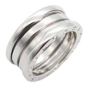 【중고】 BVLGARI 반지 B-zero1 3밴드 K18WG (화이트 골드) B-zero1 3밴드 반지 유니섹스 Used A