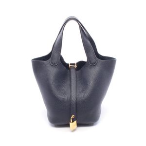 [Used] Hermes HERMES Handbag Picotin Lock PM Blue Nuit Blue Nuit Other Picotin Lock PM Blue Nuit Women's Used A