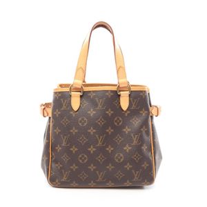 【二手】 LOUIS VUITTON 手提包 Batignolles M51156 PVC涂层帆布 皮革 女士 Used B