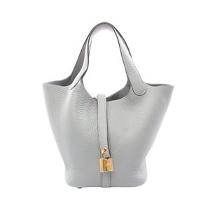 [Used] Hermes HERMES Handbag Picotin Lock PM Gris Pantin Gris Pantin Other Picotin Lock PM Gris Pantin Women's Unused