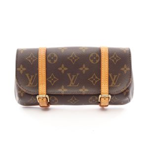 【二手】路易威登LOUIS VUITTON腰包/斜背包 Pochette Marelle M51159 PVC塗層帆布皮革 Pochette Marelle 女士