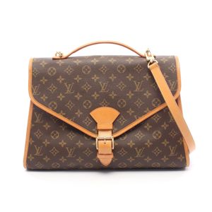 [Used] Louis LOUIS VUITTON BEVERLY 2-Way Handbag M51120 PVC Coated Canvas Leather BEVERLY Ladies Used B