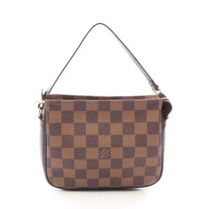 【二手】 LOUIS VUITTON 手提包 Trousse Makeup N51982 PVC涂层帆布 皮革 女士