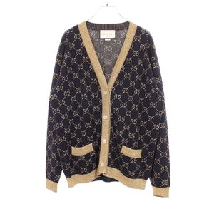 【중고】 Gucci 구찌 가디건/볼레로 GG 코튼 라메 529193 코튼 가디건 여성용 Used A
