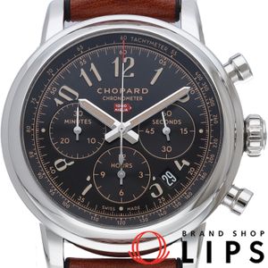 蕭邦 Mille Miglia 經典計時腕錶 42 毫米，全球限量 500 枚，168589-3034，帶錶盒、保固卡，不銹鋼/橡膠錶帶，男士腕錶，黑色，拋光，成色極佳 [二手]