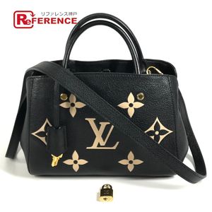 LOUIS VUITTON TJ0247 Monogram Empreinte Montaigne BB Montaigne BB Handbag
