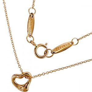 蒂芬妮 (TIFFANY&Co./Tiffany) 鏤空心形項鍊，18K玫瑰金，1.6克，40.5厘米，女士款 [二手]