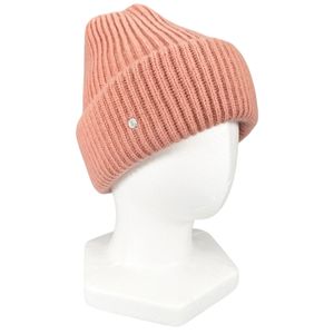 최상급 컨디션▲Hermes 에르메스 2022년형 H222042N 필리파 캐시미어 모헤어 셀리에 버튼 니트비니 핑크 M 이탈리아제 정품 여성용