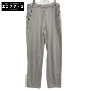 Loro Piana FAF2437 Beige Cotton Cashmere Easy Pants, Size L [Used]