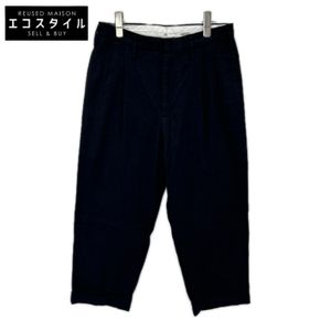 Visvim 01171050080119 Wool Linen Black Cropped Pants Size 1 [Used]