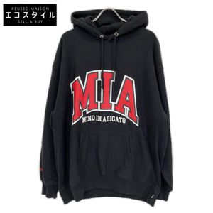 Sapeur 黑色 MIA 印花連帽衫 XXL [二手]