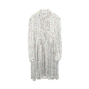 [Used] BALENCIAGA Dress, Graphic, Ribbon Tie, Long Sleeves, 680795, Other Long Sleeve Dresses, Women's, Used A