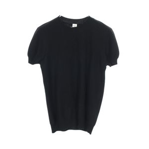 [Used] Hermes HERMES Knit Short Sleeve Crew Neck Wool Cashmere Short Sleeve Knit Women's Used A