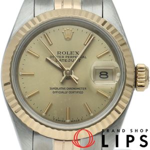 勞力士 Datejust 女士腕錶 69173(R) K18YG/SS，顏色，已翻新拋光，1988 年，成色極佳 [二手]