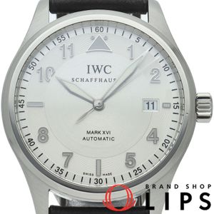 International Watch Company (IWC) Pilot's Watch Spitfire Mark XVI IW325502. Includes box and warranty. Stainless steel men's watch. Silver finish. Polished. Excellent condition. [Pre-owned]