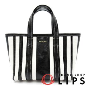 Balenciaga Barbes 2-Way Tote Bag 671404 Leather Women's Tote Bag

Black/White [Used]