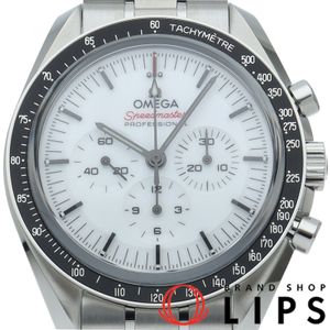 Omega Speedmaster Moonwatch Professional Chronograph 42mm 310.30.42.50.04.001 Box, Warranty Card, Stainless Steel, Men's Watch, White, Excellent Condition [Brand New]