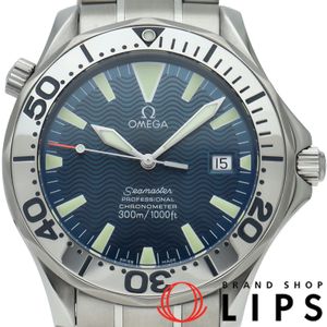 Omega Seamaster 300M Automatic 41mm 2255.80 Stainless Steel Men's Watch, Blue, Polished, Excellent Condition [Pre-owned]