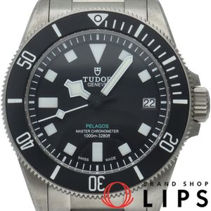 TUDOR 펠라고스 울트라 워치 Pelagos M2543C1A7NU-0001 박스 보증서 밴드 티타늄 남성용 시계 블랙 미사용품