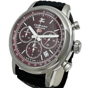 Chopard Mille Miglia Zagato Limited Edition (100 pieces) 8589 Watch, Stainless Steel/Rubber Strap, Automatic Movement, RED Dial, Men's.