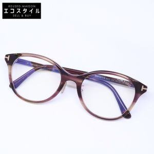 Tom Ford 【近全新】FT6102-D-B/V 055 亞洲版型 Cell 鏡框 防藍光鏡片 52□19-140【二手】