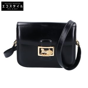 Celine Vintage Carriage Hardware Leather Flap [Pre-owned]