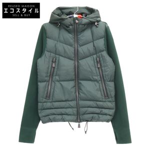 Moncler GRENOBLE [23AW] I20978G00033 MAGLIA CARDIGAN Fleece-trimmed Hooded Down Jacket S [Used]
