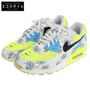 Nike Air max 90 Worldwide Pack Shoes, Men's, White, Size 27.5cm, DA1342-107, Size 10.5 (US) [Used] (Excellent Condition)