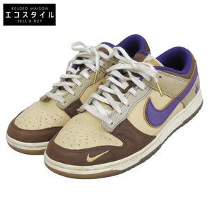 Nike DUNK LOW Setsubun Low-Cut Sneakers, Men's Braun, Size 28cm, DQ5009-268, Size 10 (US) [Used] (Excellent Condition)