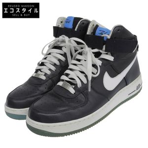 Nike Air Force 1 High Dark Obdisian sneakers, men's, navy, size 26.5cm, 386161-400, size 8.5 (US) [Used]